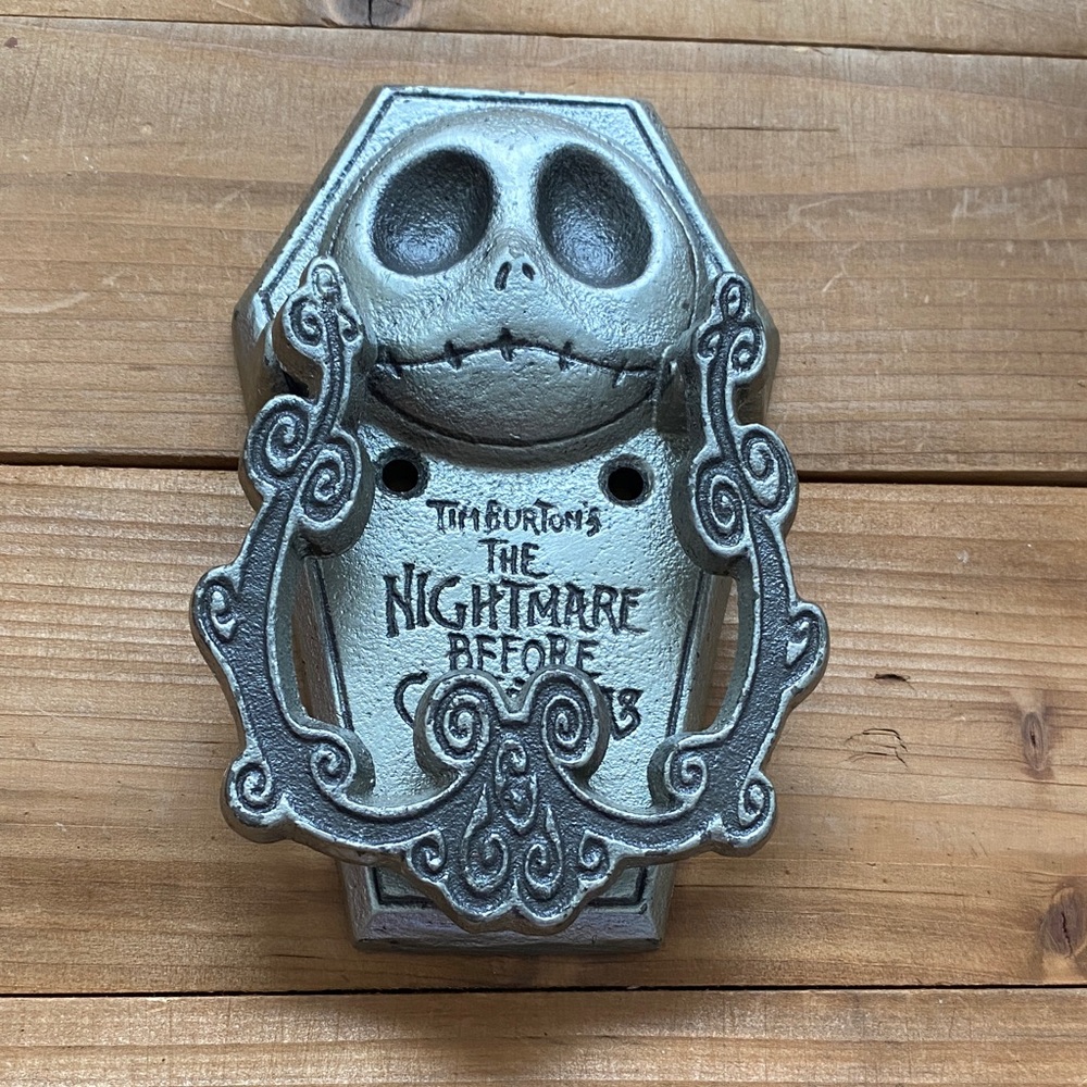 Tim Burton’s The Nightmare Before Christmas Door Neca Knocker Heavy Metal  NEW!